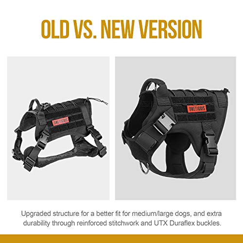Tactical Dog Harness (Medium / Black)