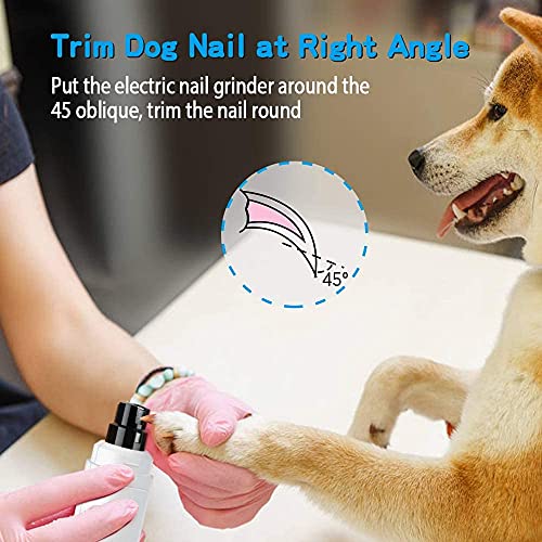Dog Nail Grinder Upgraded (A-White)