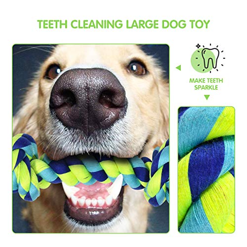 Large Tough Chew Toys for Aggressive Chewers (9 Packs / Large)