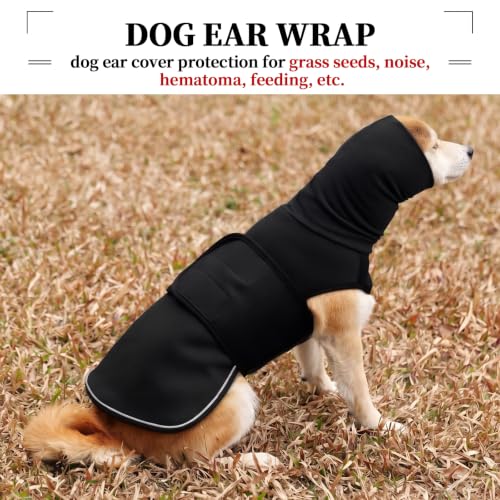 Dog Anxiety Relief Jacket (L / Black)