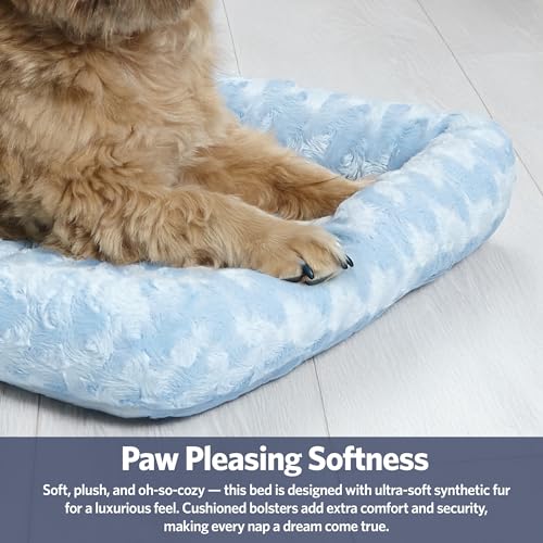 QuietTime Fashion XXS Dog Bed (Blue / 18 Inch)