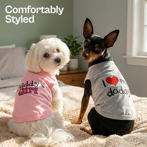 2 Pack Dog Shirts (Large (12-18lbs))