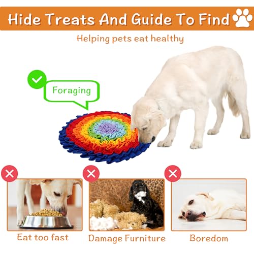 2 Pcs Snuffle Mat for Dogs
