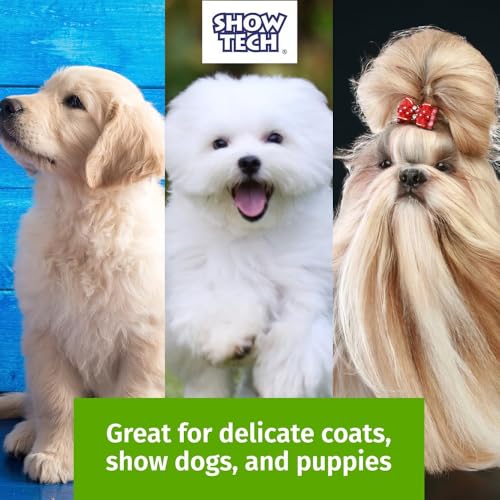 Tuffer Than Tangles Slicker Brush for Dog Grooming with Long (Medium Size Firm Pins)