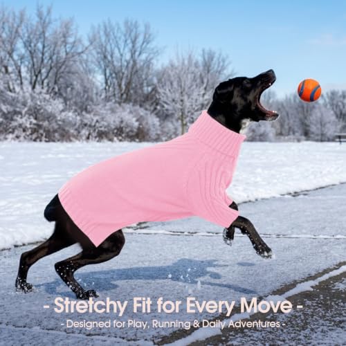 XXXL Dog Sweater (Pink / XXX-Large)