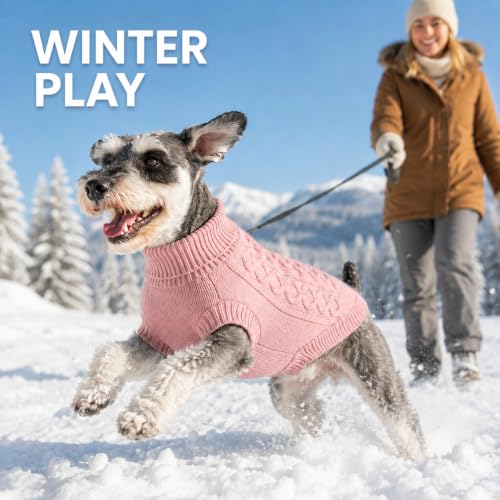 Small Dog Sweaters (pink2 / Medium)