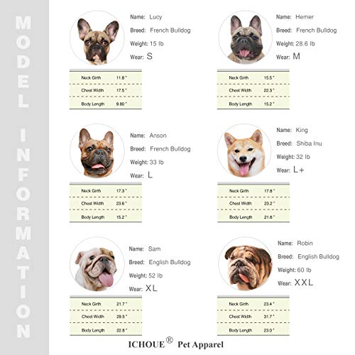 Dog Cold Weather Coats Water Resistant Raincoats Lightweight Windbreaker Hooded Jackets for French English Bulldog Pitbull Pug Boston Terriers Outdoor Rain Coat (Blue / X-Large ( 45 - 55 lbs ))