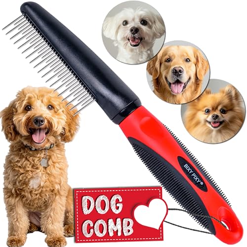 Poodle Comb with Rotating Teeth (Rotating Comb)