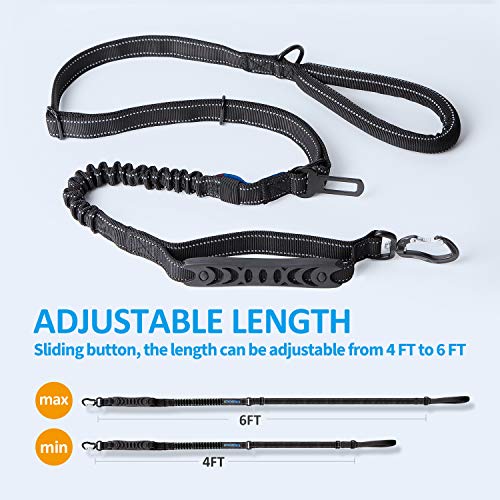 Multifunctional Tactical Dog Leash Heavy Duty (Black)