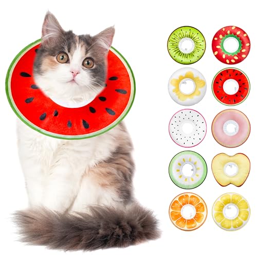 Cat Cone Collar Soft (Watermelon / Large)
