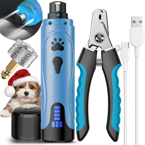 Dog Nail Grinder (Lake Blue)