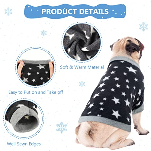 8 Pieces Dog Sweaters for Small Dog (X-Small)