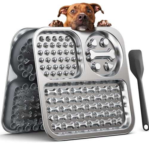 Stainless Steel Lick Mat for Dogs and Cats
