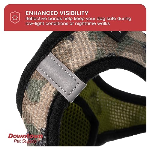 Step in Dog Harness No Pull (X-Large / Camo Green)