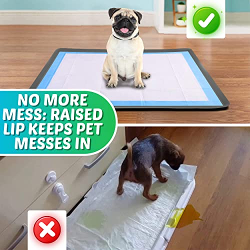 Dog Pee Pad Holder (Gray / 36 x 36 Inches)