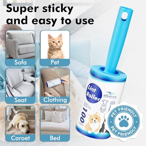 Lint Rollers for Pet Hair Extra Sticky