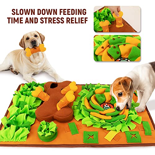 Snuffle Mat Dog Enrichment Feeding Mat (D)