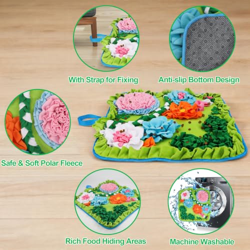 Snuffle Mat for Dogs (Lime)
