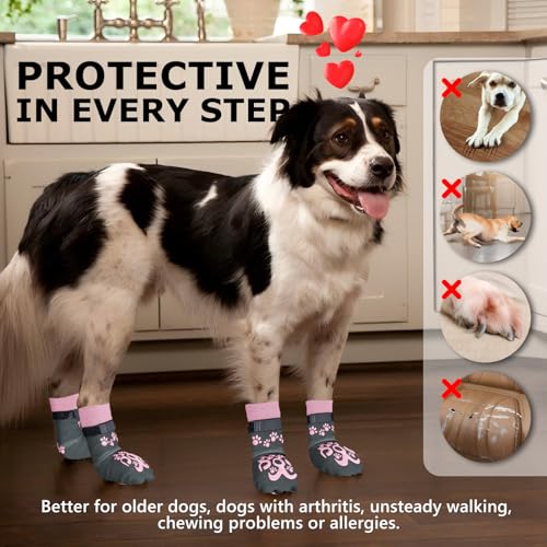 Dog Grip Socks (XS(Pack of 4))