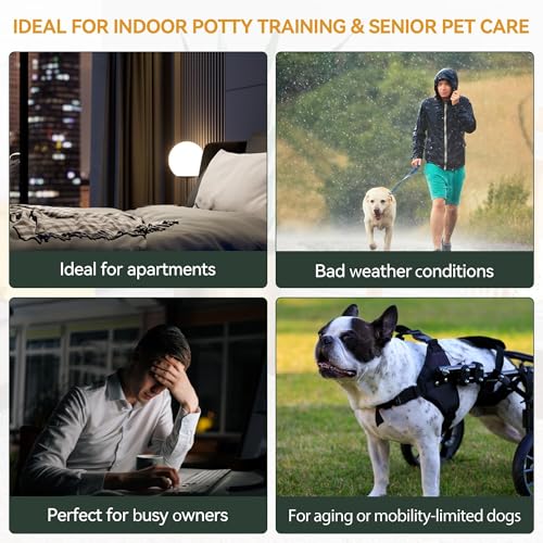 Dog Pee Pad Holder Tray with Splash Guard