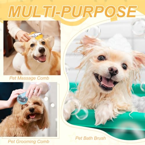 Pet Bath Brush (Blue)
