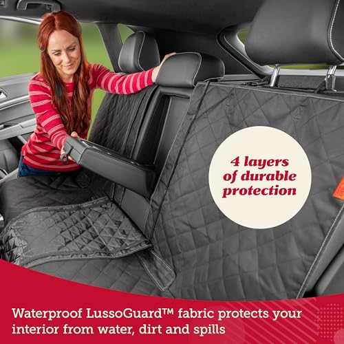 Dog Car Seat Cover (- Premium Edition - Black)