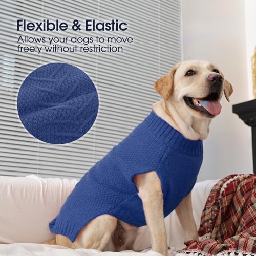 Great Dane Sweater (XXXXX-Large(Chest:43.3 in) / Blue)