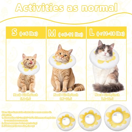 Cat Cone Collar Soft (Egg / Large)