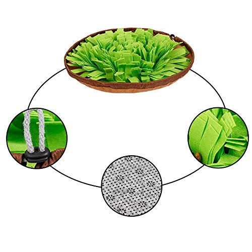 Pet Snuffle Mat for Dogs (green)