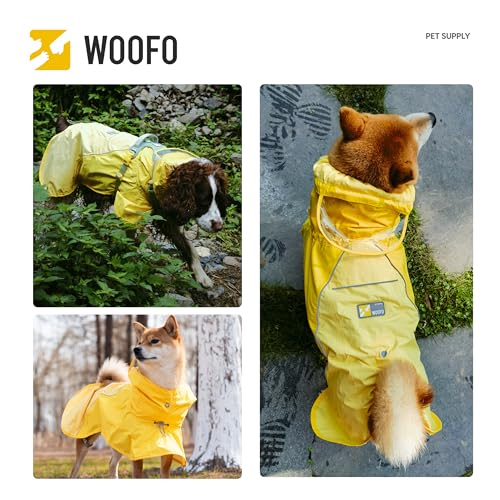 Slip On Dog Rain Poncho (Grey / 3XL)