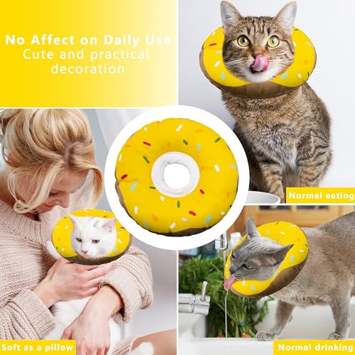 Cat Cone Collar Soft (Waterproof Yellow / Medium)