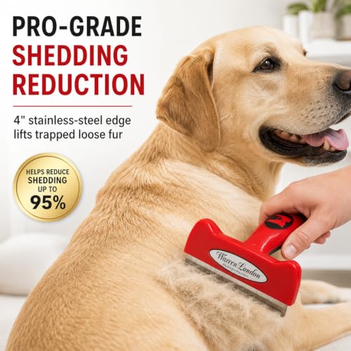 Deshedding Brush for Large Short Hair Dogs (Short Hair | Large)
