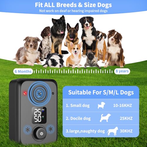 Anti Barking Device for Dogs (Black / Medium)