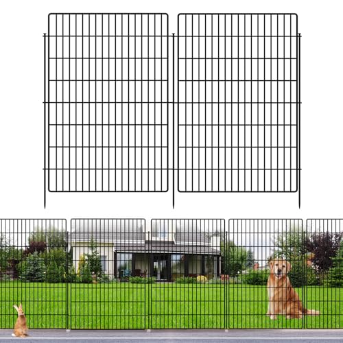 10 Panels Garden Fencing Animal Barrier (40in(H))