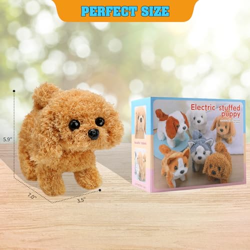 Plush Teddy Toy Puppy Electronic Interactive Dog (Teddy Dog)