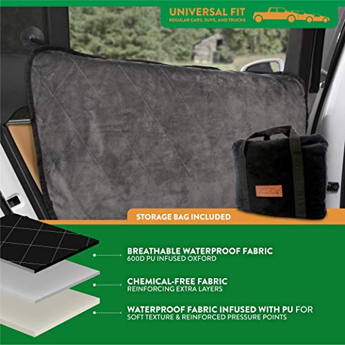 Velvet Car Door Protector (London Grey)