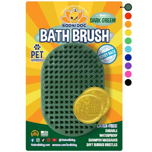 Shampoo Brush (1 Pack / Dark Green)