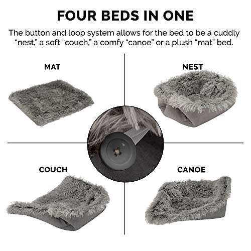 Self Warming Cat Bed for Indoor Cats (Small)