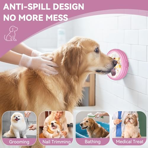 Dog Lick Bowl (S / Pastel purple)