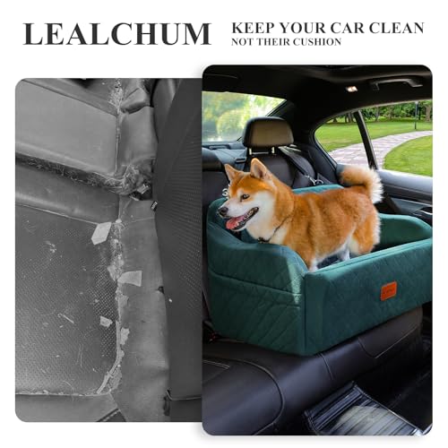 Dog Car Seat for Medium (Green / Large)
