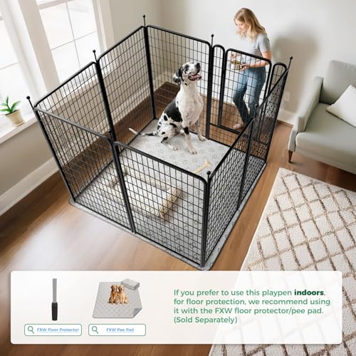 Rollick Dog Playpen (Black / 50"H)