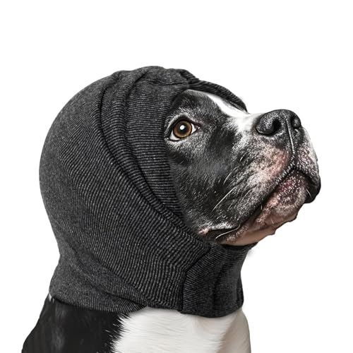 Dog Calming Hoodie Adjustable (Grey / L)