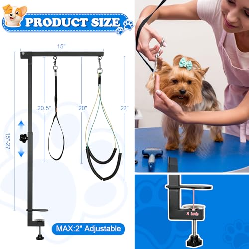 Dog Grooming Table Arm with Clamp 32in (Medium)