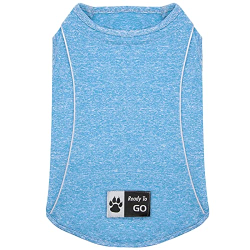 Reflective Dog Shirt (Small (4-7lbs) / 1#Blue)