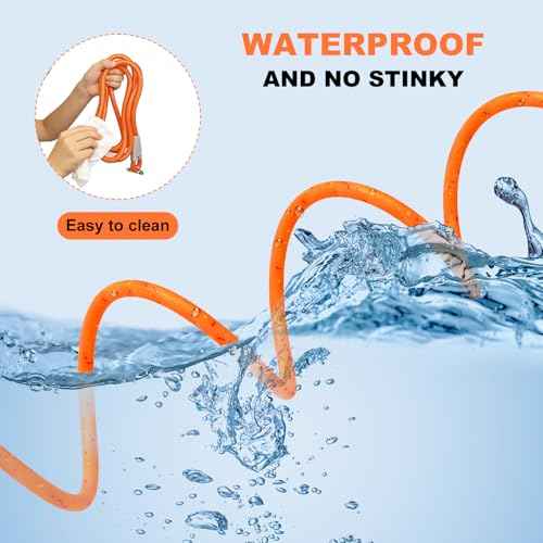 5FT Nylon Waterproof Dog Leash (Orange-B)