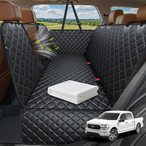 XL Dog Seat Cover for Full (Jet Black / XL - 60" Length)