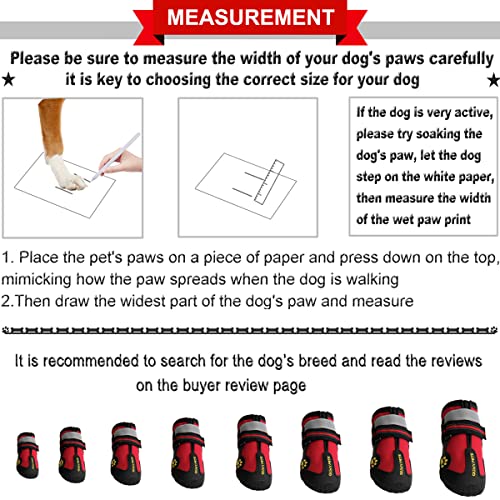 Dog Shoes for Hot Pavement (Size 1: 1.8''x2.3''(W*L) (Pack of 4))