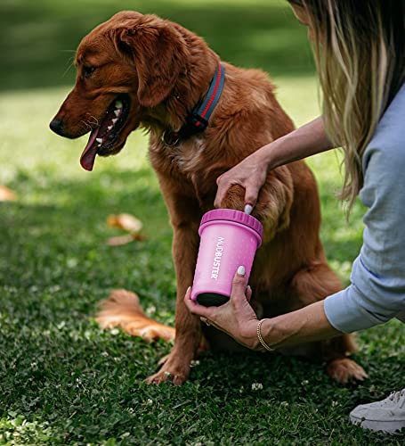 MudBuster Medium Dog Paw Cleaner (Fuchsia / Medium)
