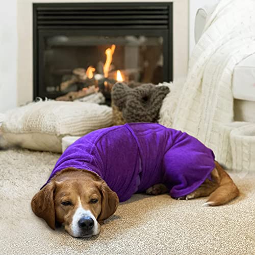Dog Drying Coat (XXX-Large / Purple)