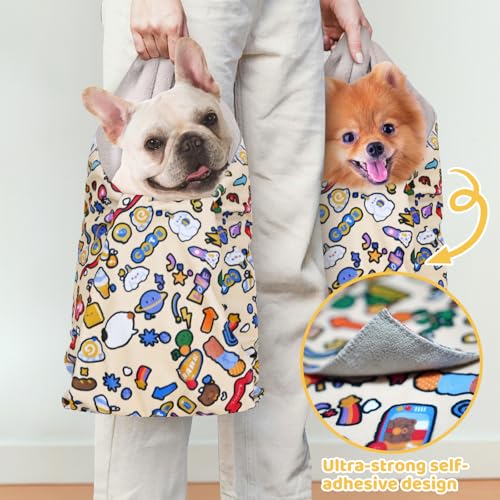 Cat Grooming Wrap & Dog Restraint Bag with Pet Nail Clippers Kit